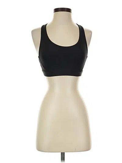 Pre-owned Athleta Sports Bra In Black