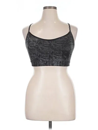 Pre-owned Athleta Sports Bra In Black