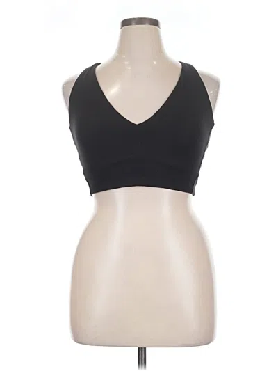 Pre-owned Athleta Sports Bra In Black