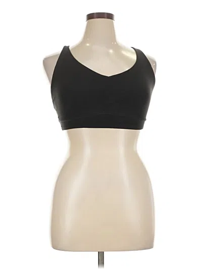 Pre-owned Athleta Sports Bra In Black