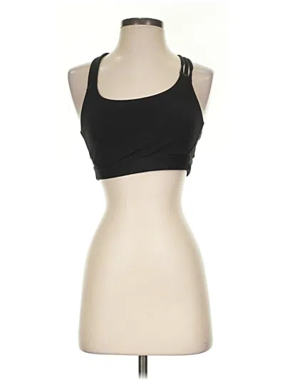 Pre-owned Athleta Sports Bra In Black