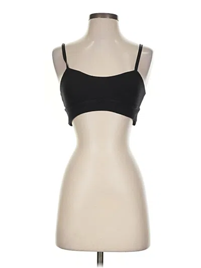 Pre-owned Athleta Sports Bra In Black