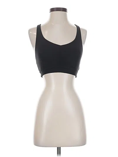 Pre-owned Athleta Sports Bra In Black