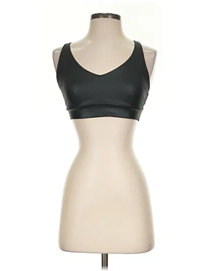 Pre-owned Athleta Sports Bra In Black