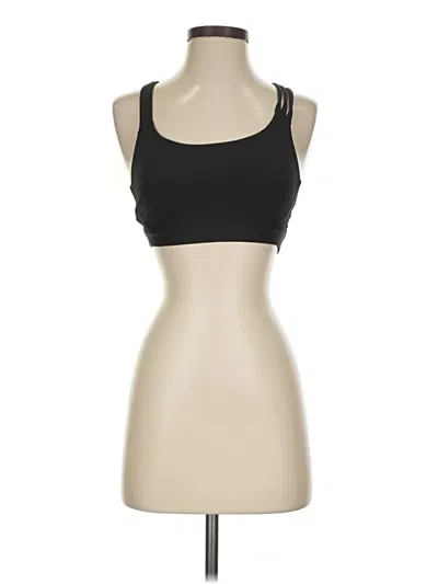 Pre-owned Athleta Sports Bra In Black