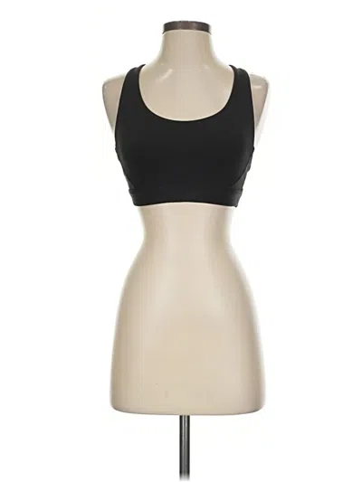 Pre-owned Athleta Sports Bra In Black