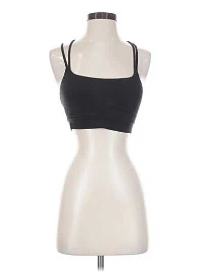 Pre-owned Athleta Sports Bra In Black