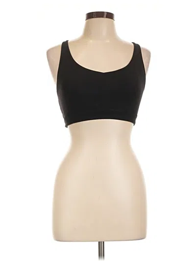Pre-owned Athleta Sports Bra In Black