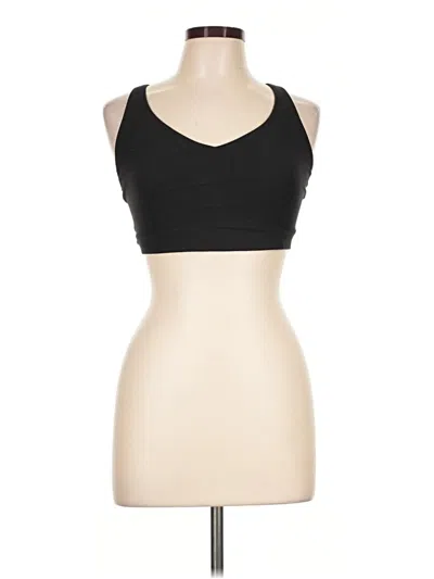 Pre-owned Athleta Sports Bra In Black