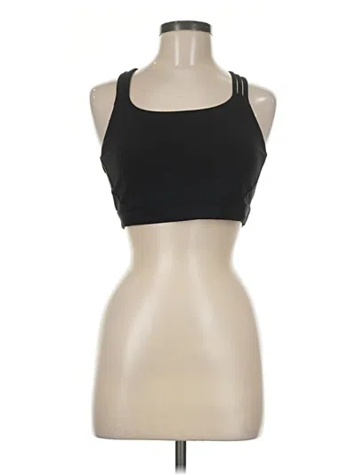 Pre-owned Athleta Sports Bra In Black
