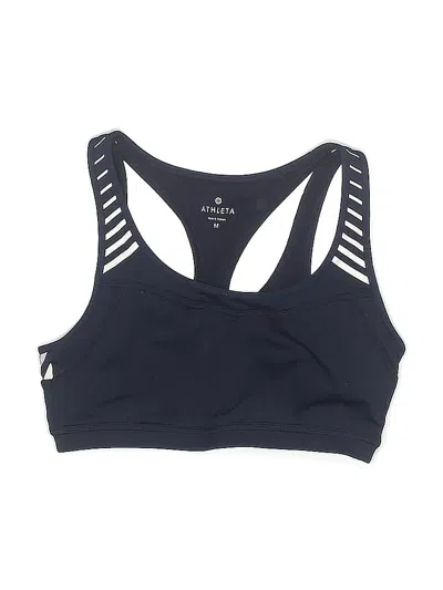 Pre-owned Athleta Sports Bra In Blue
