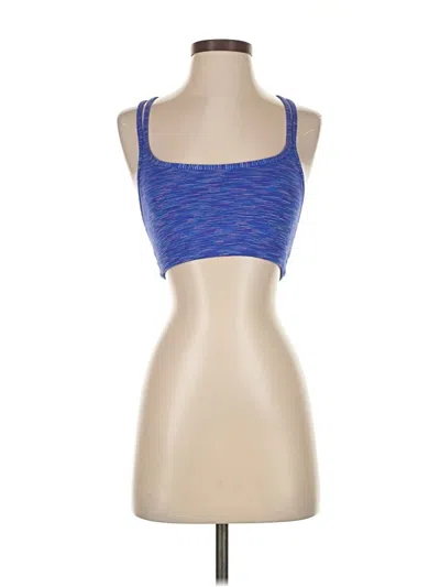 Pre-owned Athleta Sports Bra In Blue