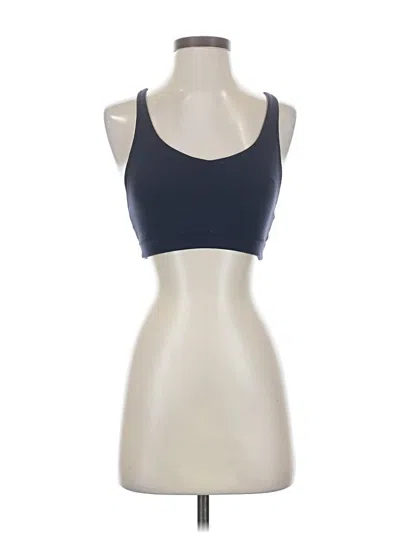 Pre-owned Athleta Sports Bra In Blue