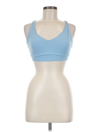 Pre-owned Athleta Sports Bra In Blue
