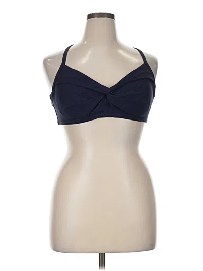 Pre-owned Athleta Sports Bra In Blue