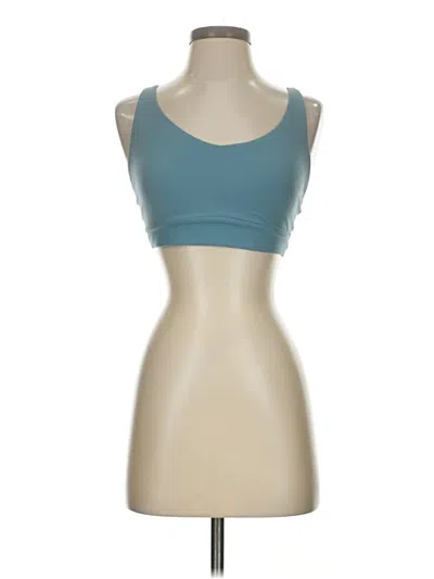 Pre-owned Athleta Sports Bra In Blue