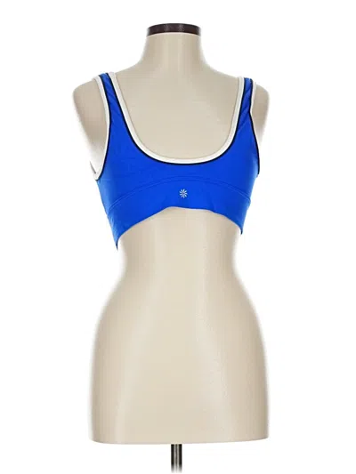 Pre-owned Athleta Sports Bra In Blue