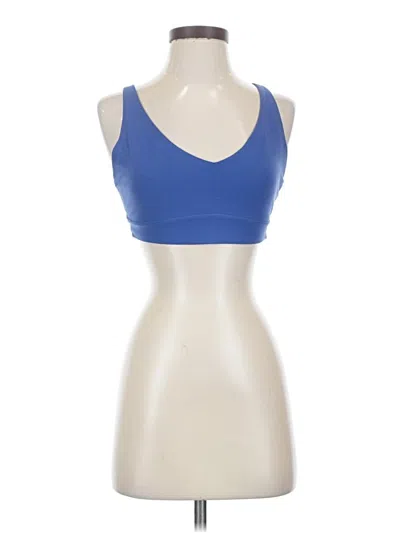 Pre-owned Athleta Sports Bra In Blue