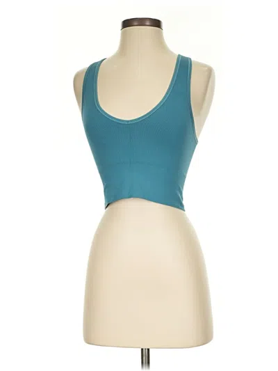 Pre-owned Athleta Sports Bra In Blue