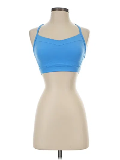 Pre-owned Athleta Sports Bra In Blue