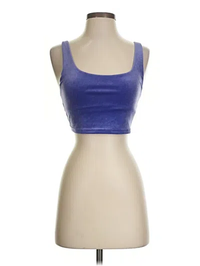 Pre-owned Athleta Sports Bra In Blue