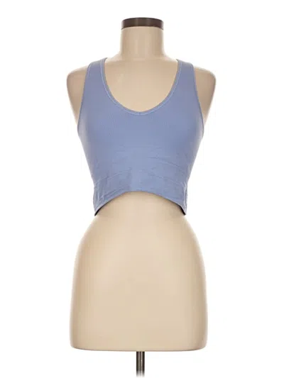 Pre-owned Athleta Sports Bra In Blue