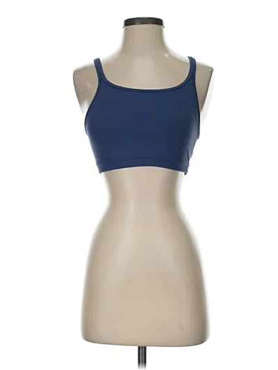 Pre-owned Athleta Sports Bra In Blue