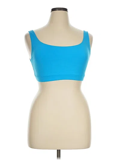 Pre-owned Athleta Sports Bra In Blue