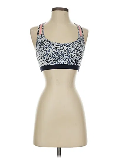 Pre-owned Athleta Sports Bra In Blue