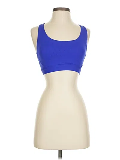 Pre-owned Athleta Sports Bra In Blue