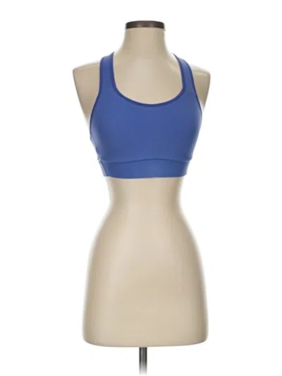 Pre-owned Athleta Sports Bra In Blue