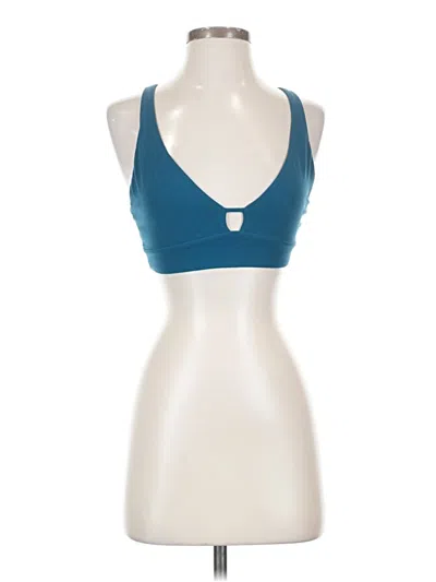Pre-owned Athleta Sports Bra In Blue