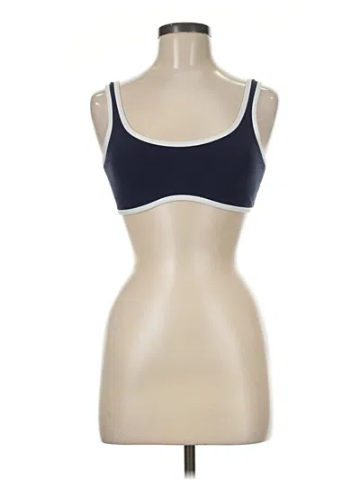 Pre-owned Athleta Sports Bra In Blue