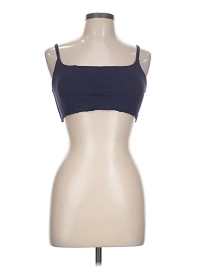 Pre-owned Athleta Sports Bra In Blue