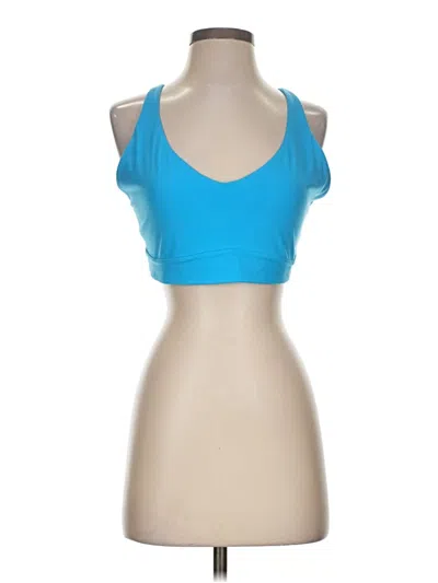 Pre-owned Athleta Sports Bra In Blue