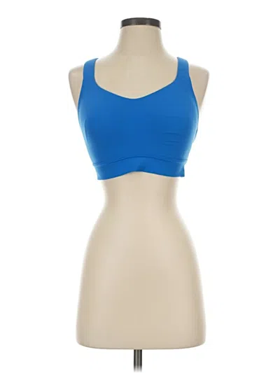 Pre-owned Athleta Sports Bra In Blue