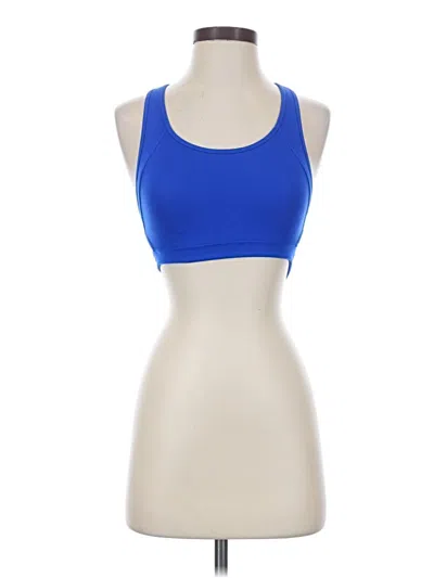 Pre-owned Athleta Sports Bra In Blue