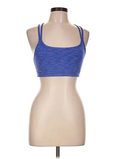 Pre-owned Athleta Sports Bra In Blue