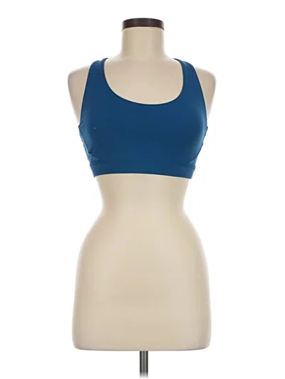 Pre-owned Athleta Sports Bra In Blue