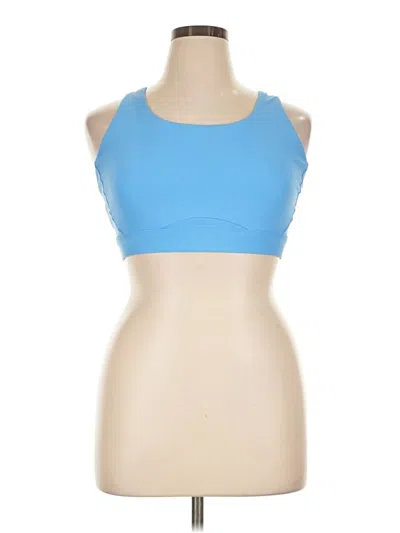 Pre-owned Athleta Sports Bra In Blue