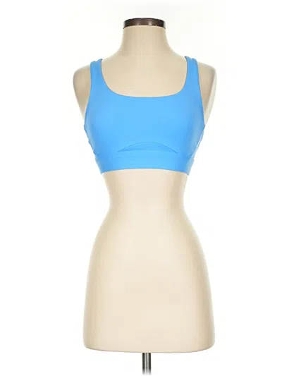 Pre-owned Athleta Sports Bra In Blue