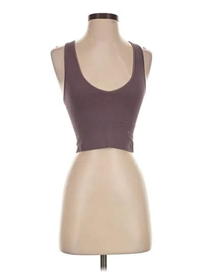 Pre-owned Athleta Sports Bra In Brown