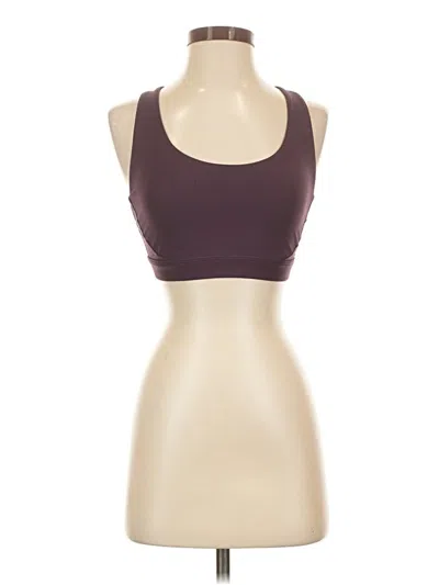 Pre-owned Athleta Sports Bra In Brown