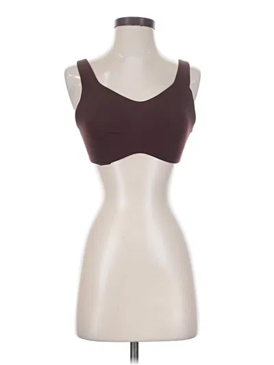 Pre-owned Athleta Sports Bra In Brown