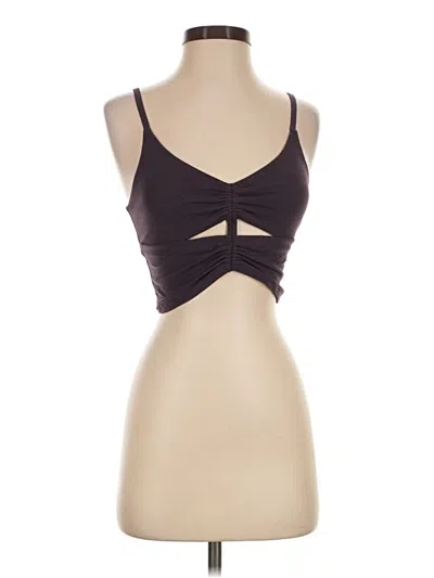 Pre-owned Athleta Sports Bra In Brown