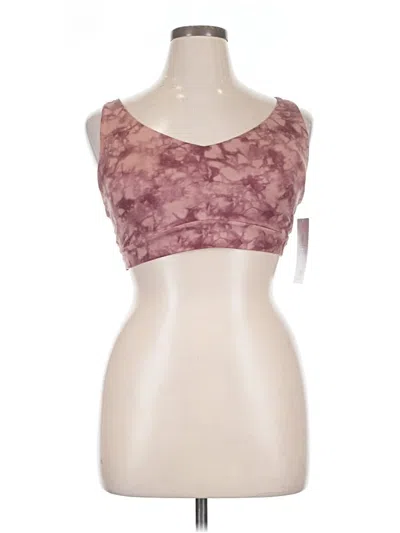 Athleta Sports Bra In Burgundy