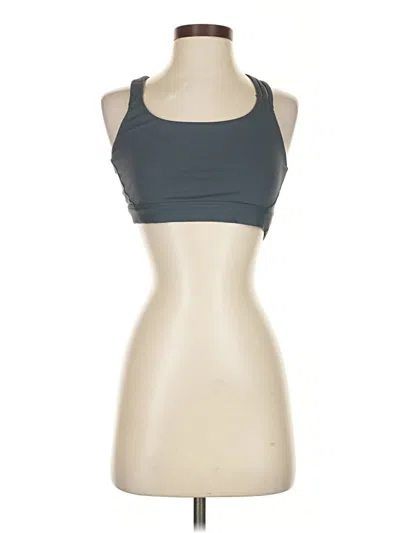 Pre-owned Athleta Sports Bra In Gray