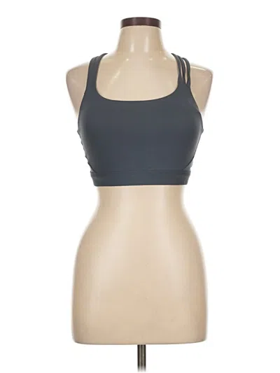 Pre-owned Athleta Sports Bra In Gray