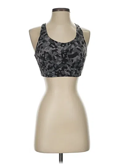 Pre-owned Athleta Sports Bra In Gray