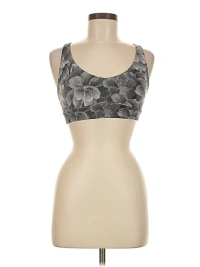 Pre-owned Athleta Sports Bra In Gray